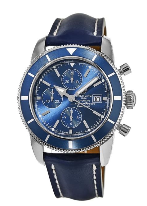 breitling superocean 46 blue|breitling superocean heritage 46 chronograph.